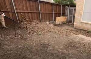 Blowing Leaves with a Leaf Blower