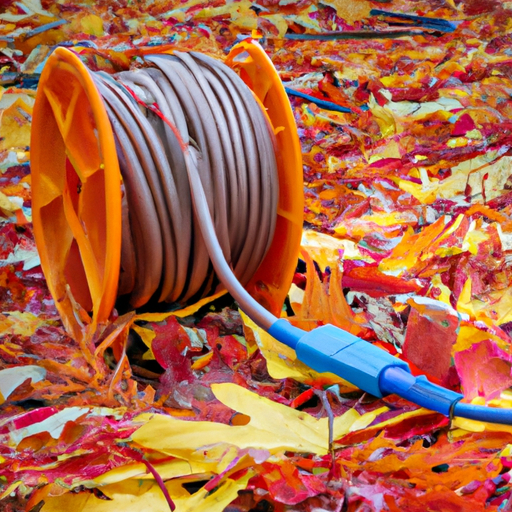 Replace power cord for corded electric leaf blowers