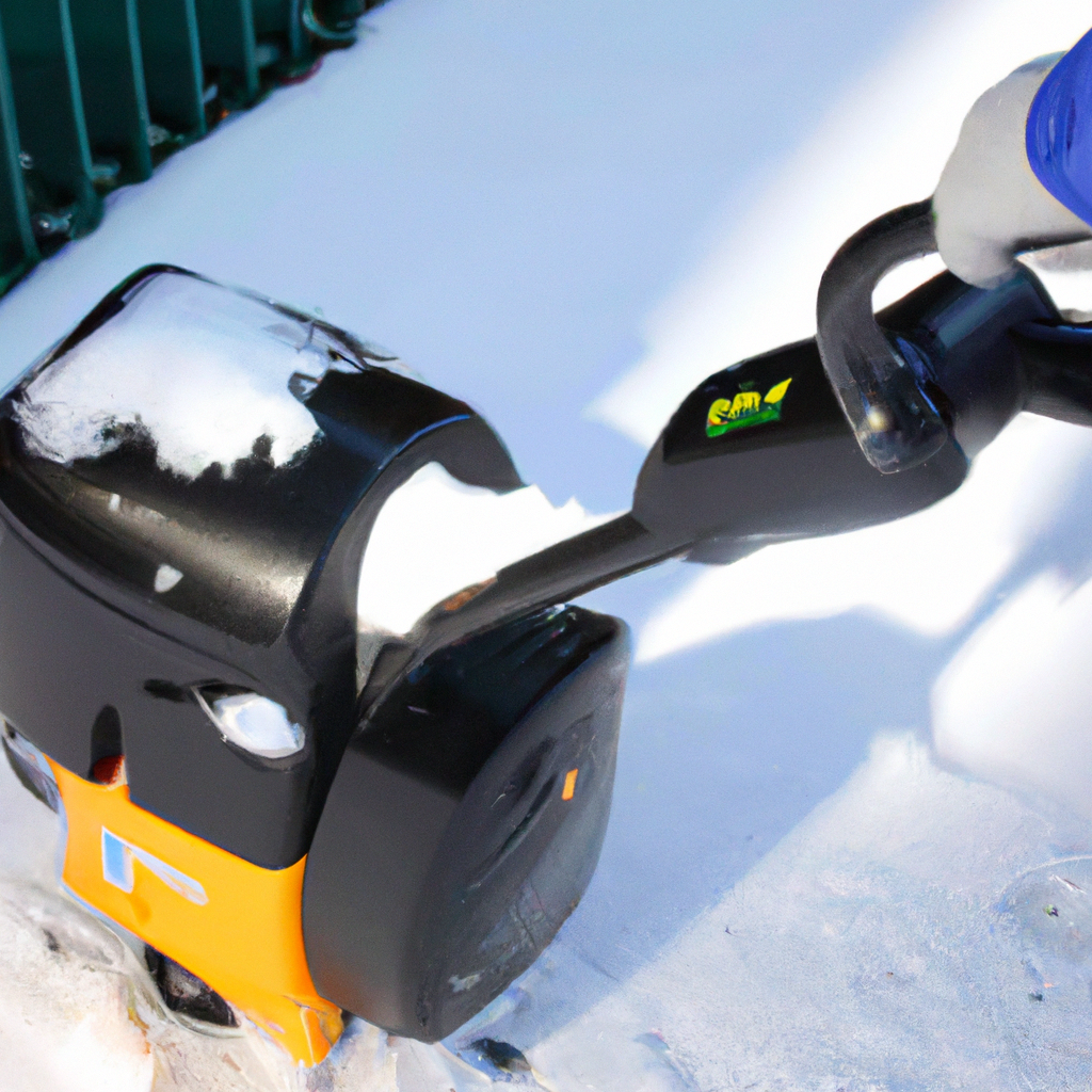 Do electric snow blowers need to be plugged in