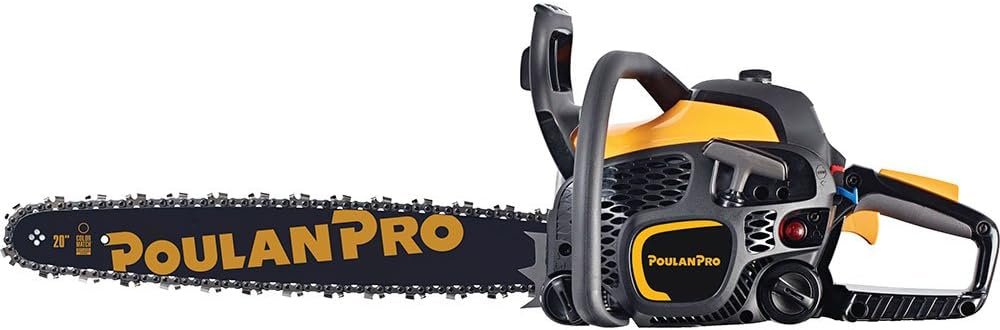 Poulan Pro 20 in. 50cc 2-Cycle Gas Chainsaw, PR5020